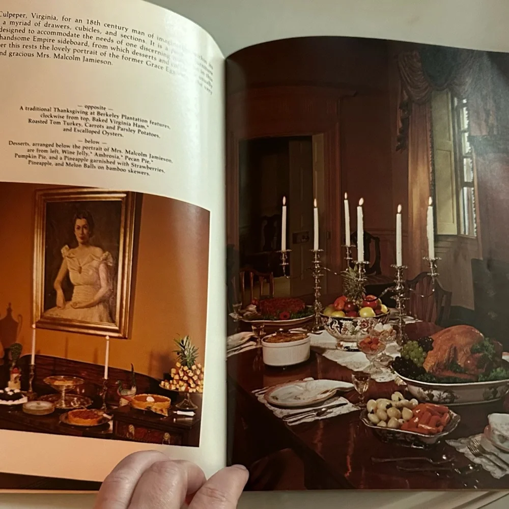 James River Plantations vintage cookbook